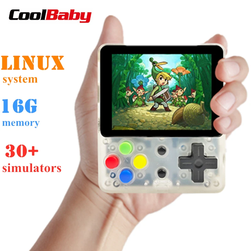 CoolBaby LDK игровая консоль 2 6 дюймов или горизонтальный экран мини ретро портативные