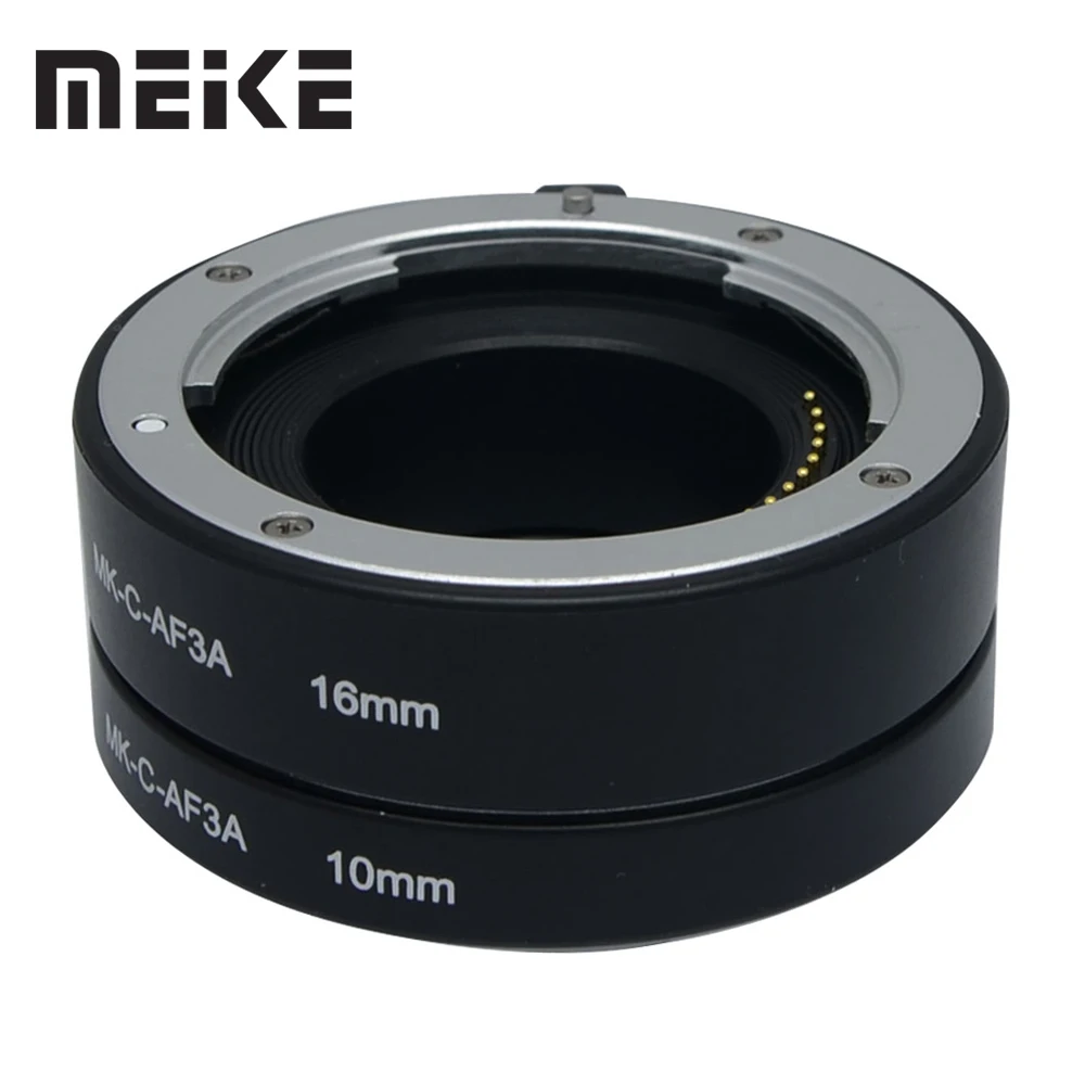 

Meike C-AF3-A Metal Auto Focus AF Macro Extension Tube 10mm 16mm for Canon EOS M Mount Micro DSLR Camera