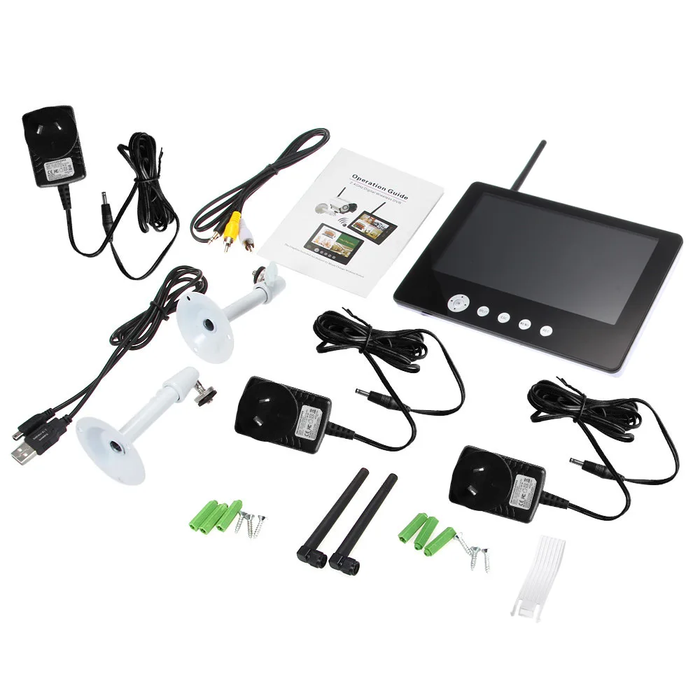 Fimei SY903D12 дюймов 9 TFT ЖК дисплей экран Мониторы 2.4g беспроводное устройство