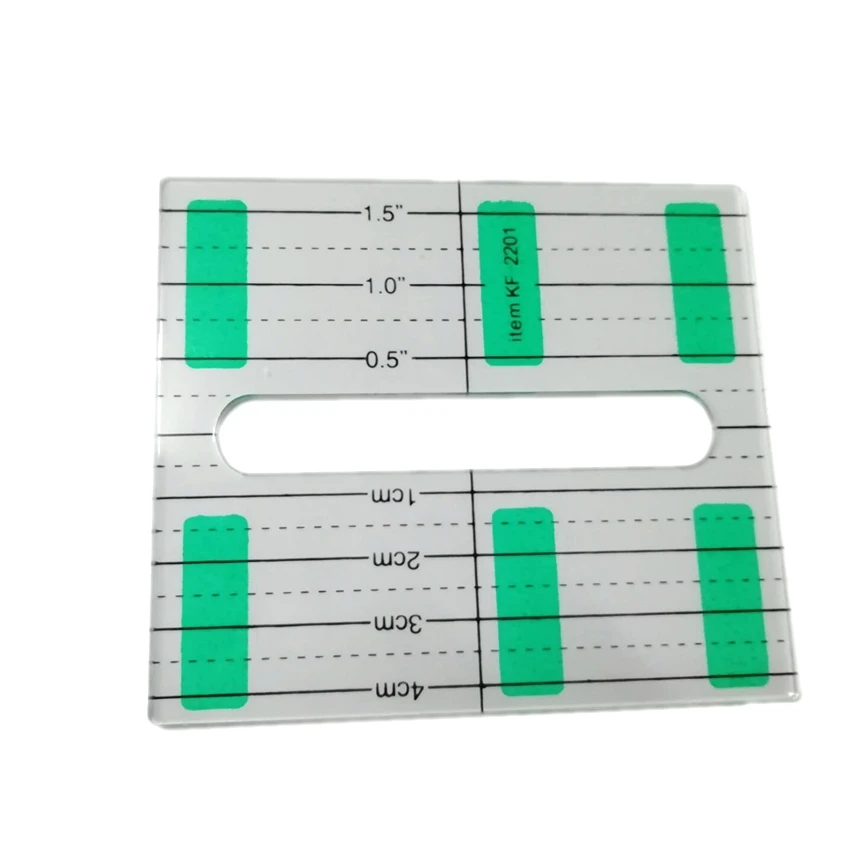 

Non-slip new ruler multi-functional patchwork ruler DIY tool #KF-2201