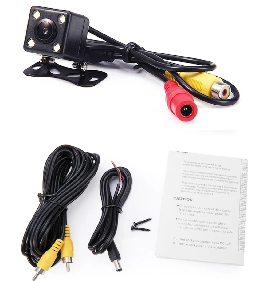

Mini Waterproof HD Night Vision Car Backup Reverse Camera Rear Monitor Parking Assistance Camera Rear View Camera