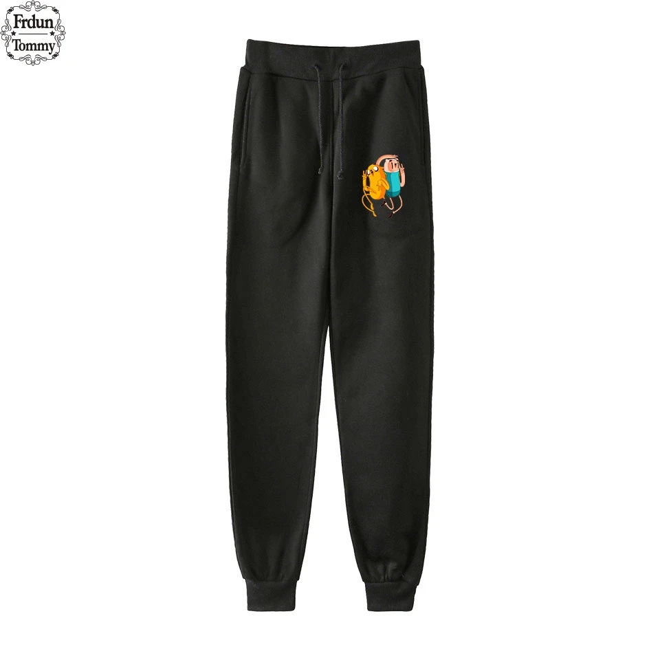 Frdun Tommy время приключений Printed Jogger Штаны уличной моды пот Штаны 2019 Популярные анимация Повседневные длинные брюки XXS-4XL