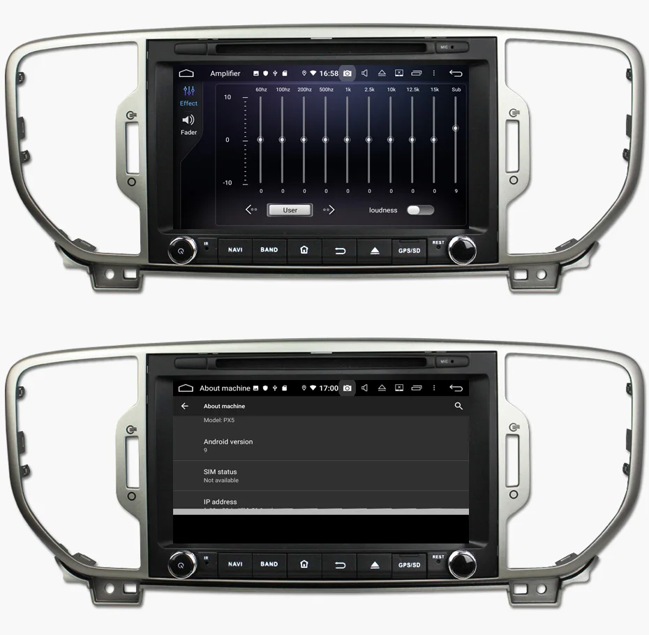 Discount KANOR Android 9.0 Octa Core 4+32g Car DVD Player for KIA Sportage 2016 car radio audio video player 2 din gps navigation 18