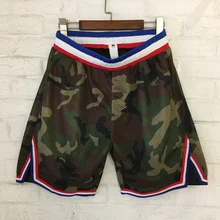 Xieruis камуфляжные мужские сетчатые шорты хип-хоп Уличная Мужская камуфляжная Военная Стиль сетчатые шорты до колена шорты