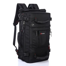 2016 Men Travel Bags Large Capacity 40L Leisure Multifunction Laptop Backpack Waterproof Nylon Backpacks Schoolbag