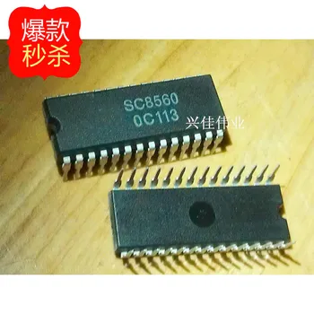 

10PCS New original authentic SC8560 -line digital LED display chip electronic quartz clock DIP28