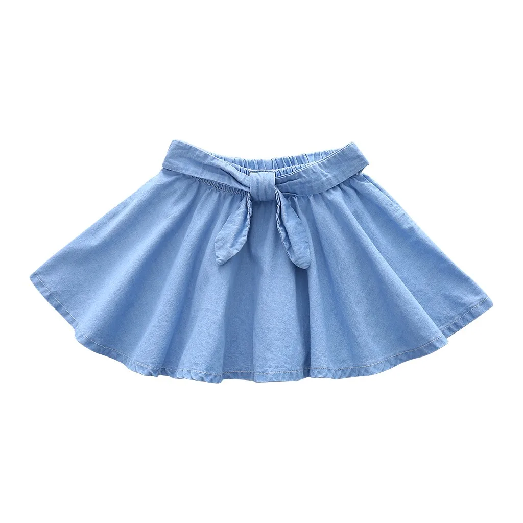 

Skirts Toddler Kids baby Children's Clothing Girl skirt denim princess skirt tutu Bull-puncher Denim Cute 19May24