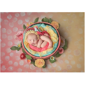 

Vinyl photography background dots backdrop Newborns children Portrait Backdrop for photo studio
