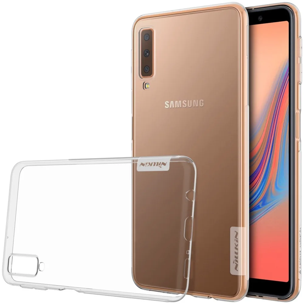 Для Samsung Galaxy A7 2018 чехол силиконовый 6 0 &quotПрозрачный для Чехол мобильного