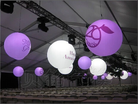 

1.2mD inflatable Decoration Hang Ball, Lighting Ball ,can be do the size you want