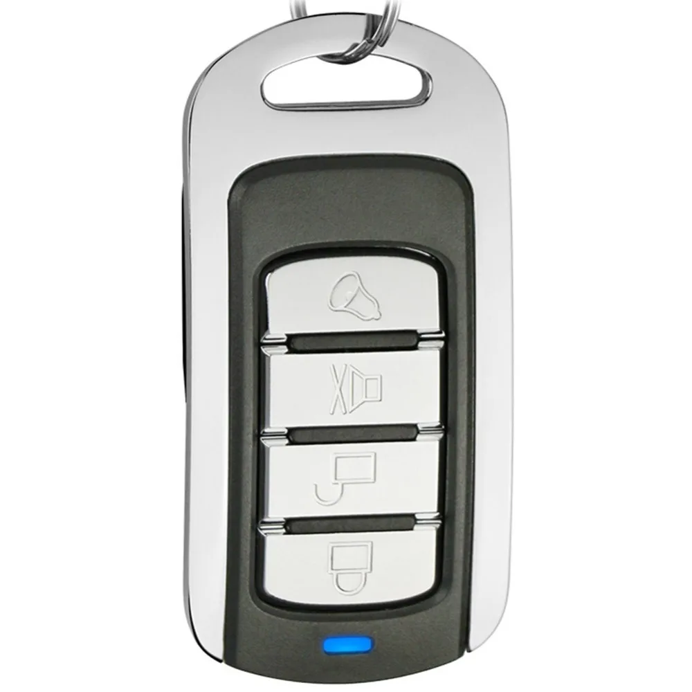 

Mini Multifunctional Wireless 4 Button Remote Control Wireless Copy 4 Channel 868MHz For Garage Door With Battery And Key Chain