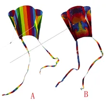 Милый мультяшный детский Красочный мини карманный воздушный змей на открытом воздухе веселое Спортивное программное обеспечение воздушный змей Летающий высококачественный подарок Прямая