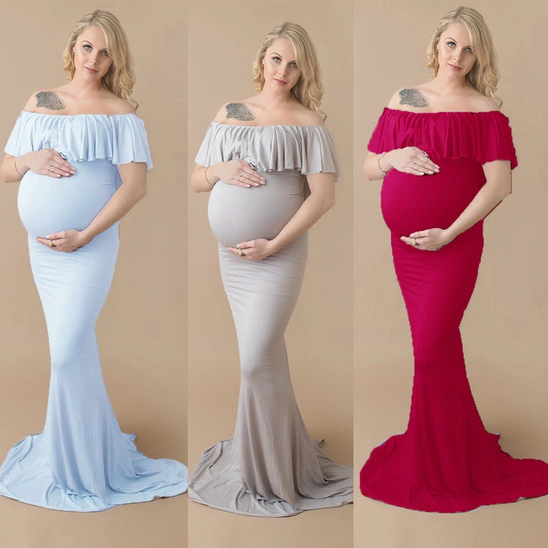 Реквизит для фотосессии для беременных; Одежда для беременных; Макси платье для беременных; Новинка года; Хлопковое платье макси без рукавов; платье для беременных