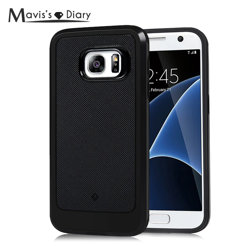 Для samsung Galaxy S7 Чехол [тяжелых] [нескользящие] Гибридный Твердый Пластик + ТПУ