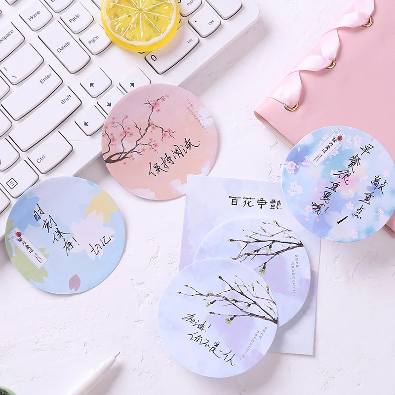 

Office Writing Cute Stationary Eggshell Post-it Post Sticker Post It Bookmark Memo Marker Point Flags Notes label Decoration