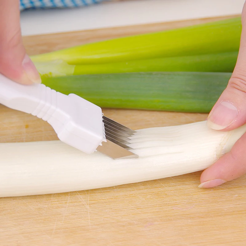 

Utensilios de cozinha Spring Cutter gadget kitchen tools Onion Shredder Slicer /Onion knife Vegetable Cutter Cut cooking tools
