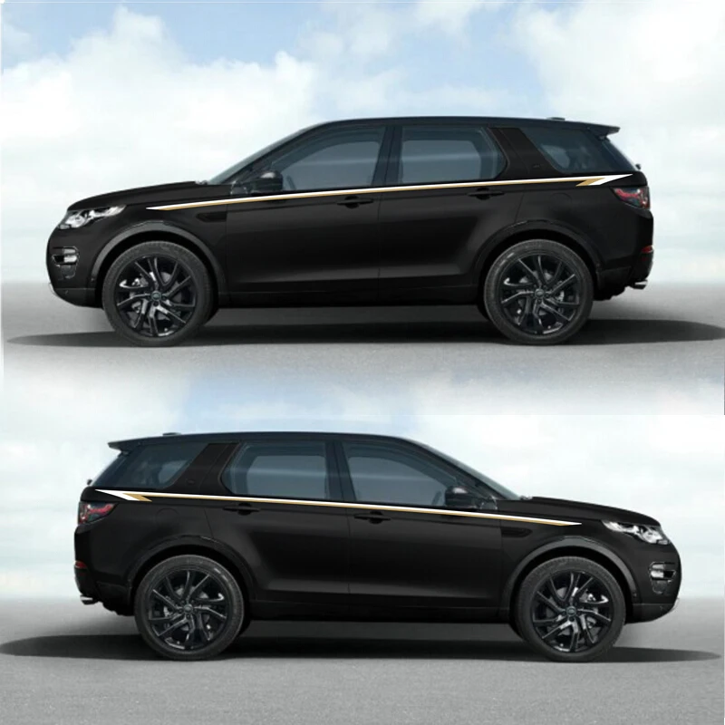 

World Datong Racing Sport Stripes For RANGE ROVER LR4 HSE LUX Sport Mark Levinson Body Decor Sticker Auto Vinyl Decals