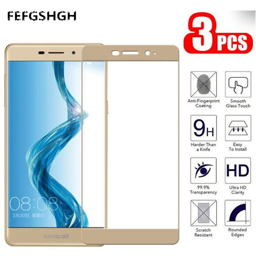 

3D Tempered Glass For Coolpad Modena 2 Full Screen Cover Explosion-proof Screen Protector Film For Coolpad Mega E502 SKY3