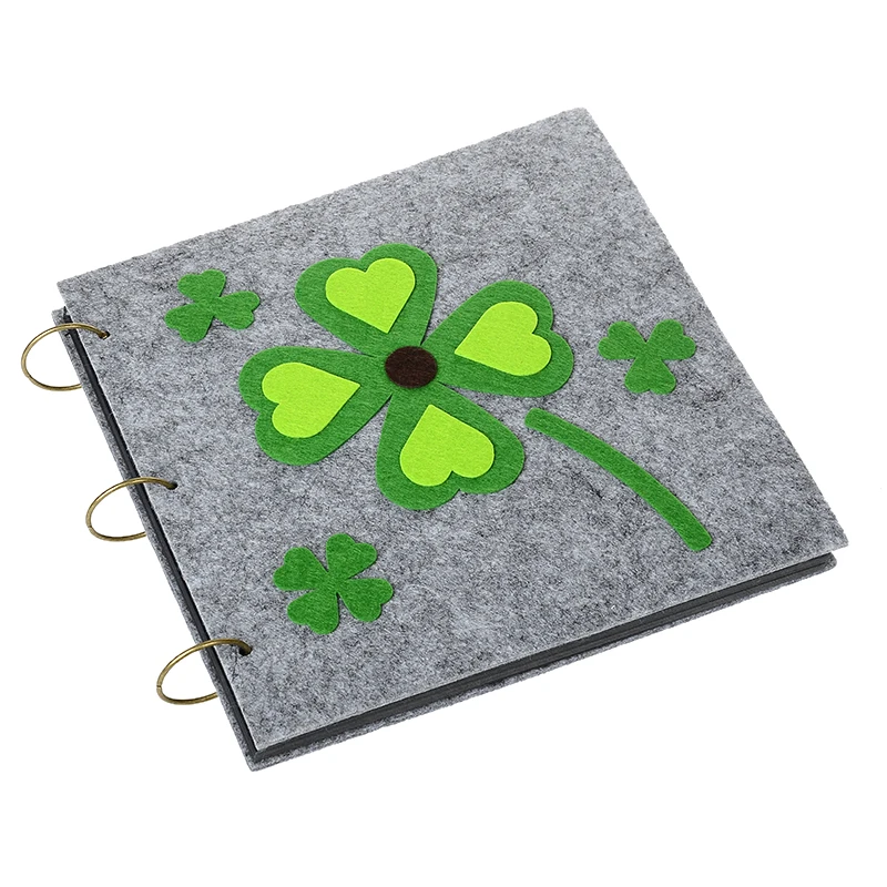 16 Inch 30 Pcs Black Scrapbook Paper Sheets DIY Velvet Felt Cover