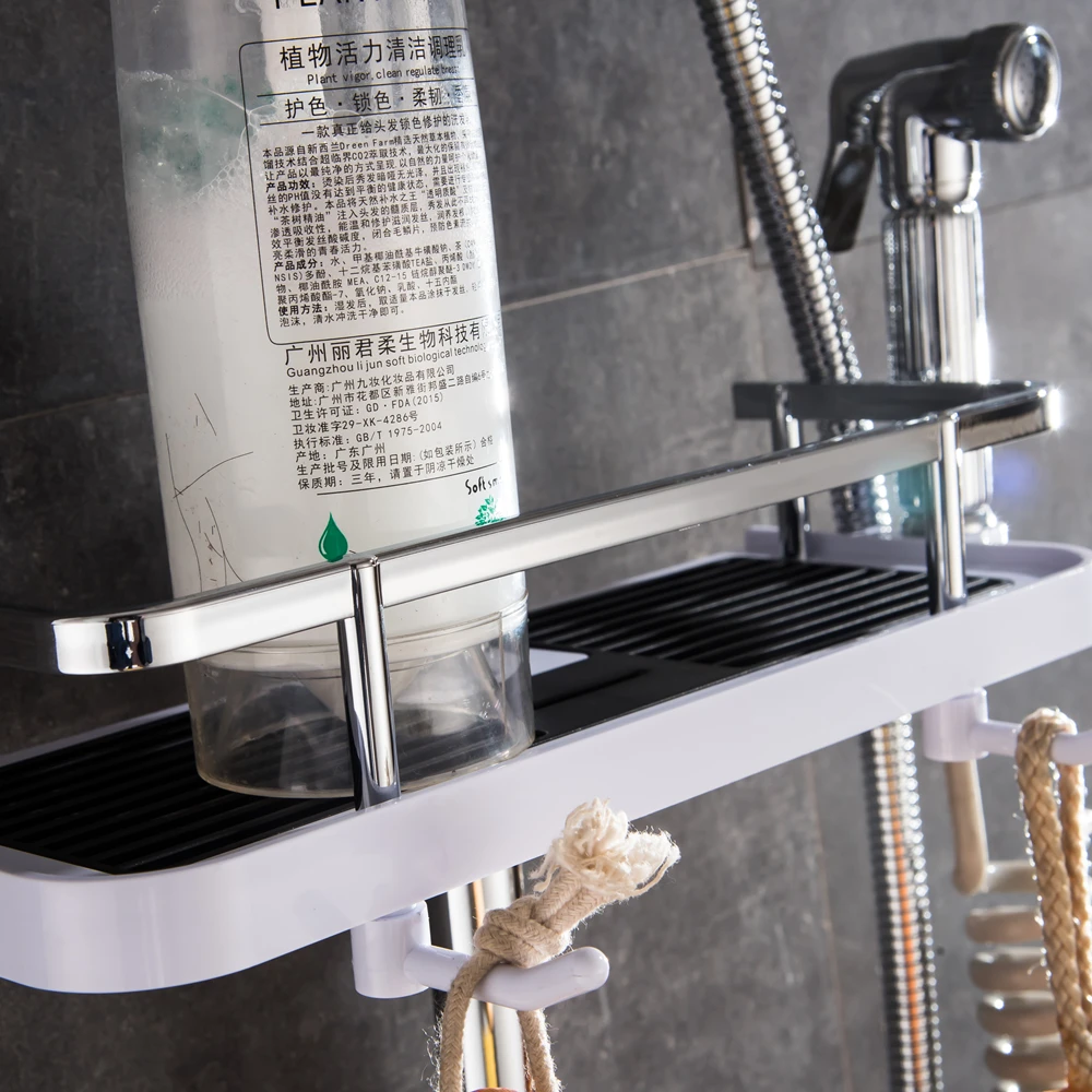 Luxus Kosmetische Aufbewahrungsbox Bad Regal Halter Bad-accessoires Badezimmer Regal Dusche Shampoo MCI5