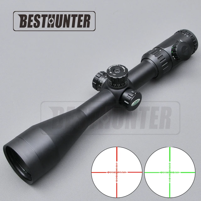 Cheap Weaver 4-16X50 Optics Riflescope Red And Green Illumination Reticle Fiber Optic Sight Scope Rifle Rangefinder Hunting