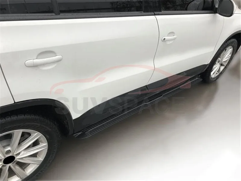 Алюминиевая боковая подножка Nerf Bar для VW Volkswagen Tiguan все пространства 2017 2018|Педали| |