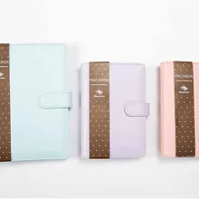 10 шт. A5 A6 Макарон записная книжка в кожаном переплете оригинальные офисные личный дневник/Дневник Органайзер милое кольцо пенал для канцелярских предметов