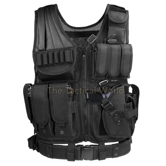 Men Hunting Clothes Accessory Police Tactical Vest Combat Military Army