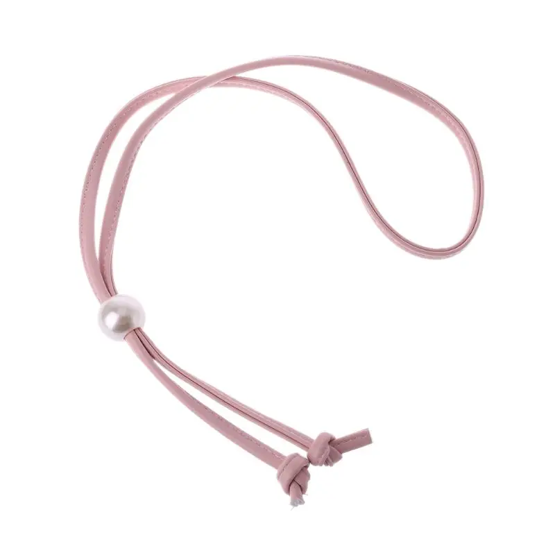 Для женщин девочек съемная из искусственной кожи Сумка ремень сумки-мешки шнурок пучки рюкзак луч карманные аксессуары - Цвет: Light pink 01