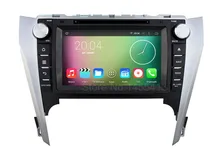 Quad Core 1024*600 Android 5.1.1 Car DVD Player for Toyota Camry 2014 2013 2012 with GPS BT Wifi Radio
