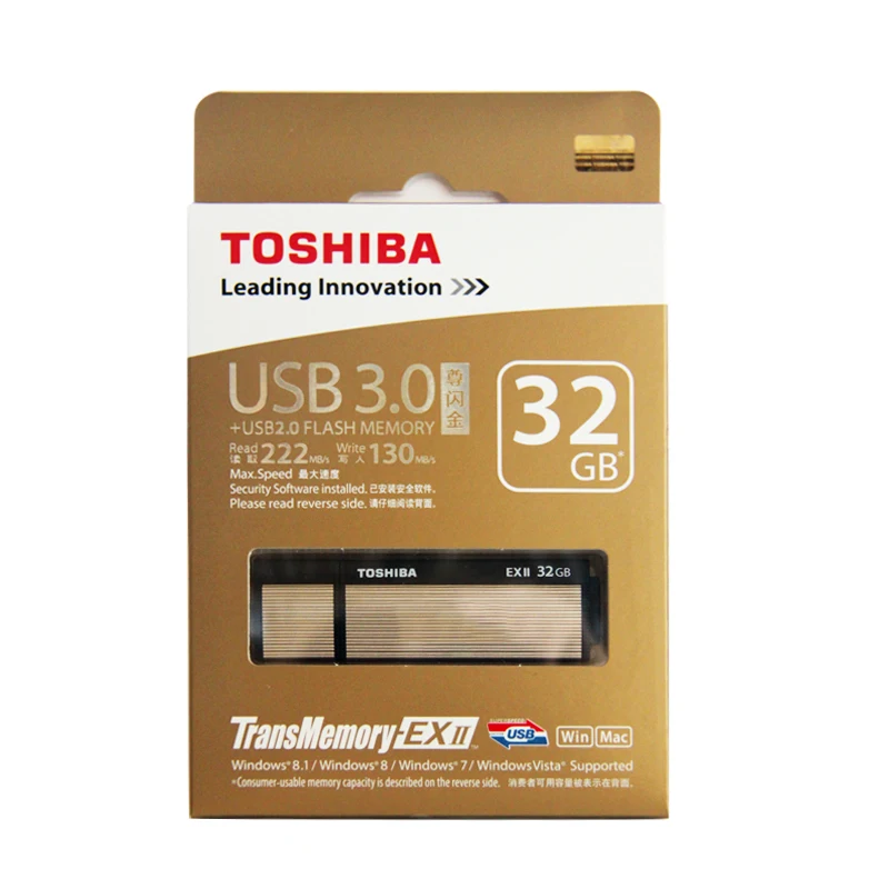TOSHIBA USB Flash Drives TransMemory EX2 32GB 64GB 128GB USB 3.0 R