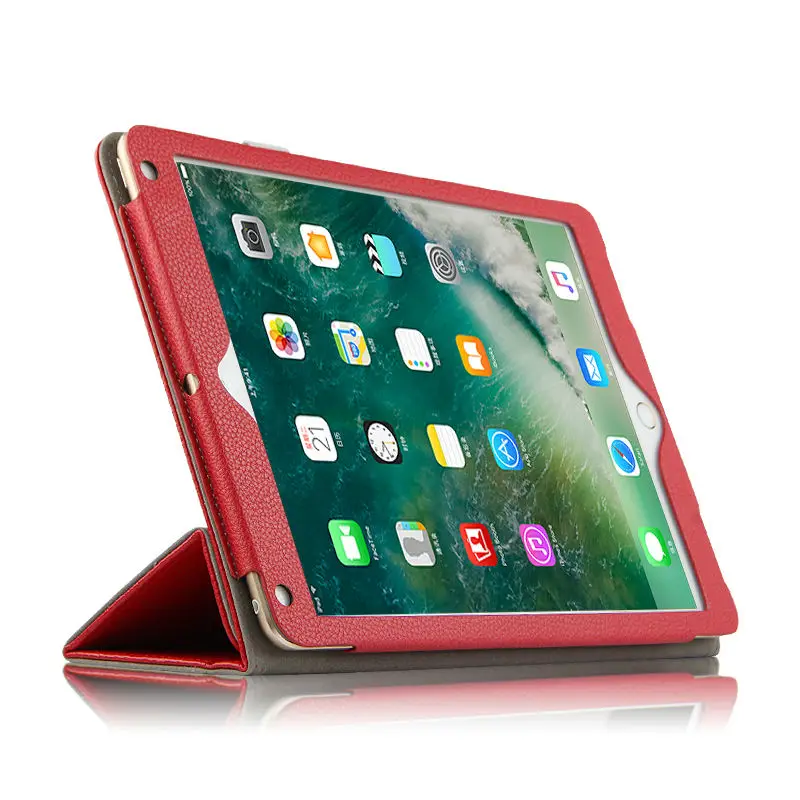 Чехол из воловьей кожи для iPad 9.7 дюймов Pattern список защитную обложку Smart Cover протектор Пояса из натуральной кожи Планшеты для iPad с рукавами 9.7