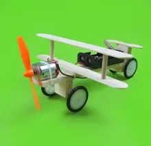 Electric taxi aircraft DIY science and technology small inventions scientific experiments popular science toys