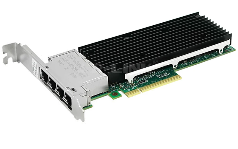LREC9804BT-Intel XL710 PCIe v3.0 x8 10Gbps Quad-port Copper Ethernet Server Adapter (4 x RJ45)3