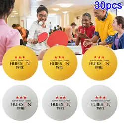 30 шт./компл. 3-Star мячи для настольного тенниса пинг-понг любитель Профессиональный тренировочный мяч ASD88