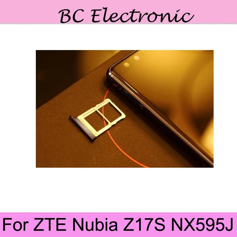 Держатель для карт ZTE Nubia Z17S NX595J оригинальный держатель слот Z17 S | Мобильные