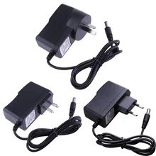 ALLOYSEED отрицательный полюс 9 в 300 мА ЕС США AU AC в DC адаптер питания конвертер 5,5*2,5 мм Центр отрицательный полюс 5,5*2,1 мм разъем