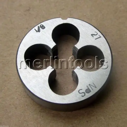 

1/8" - 27 NPS Right hand Pipe Die