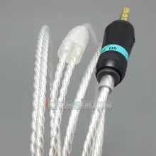 LN004817 3 5mm 5N OCC Silver Plated Headphone Cable For Sennheiser HD414 HD420 HD425 HD430 HD440 HD442 HD450 II SL