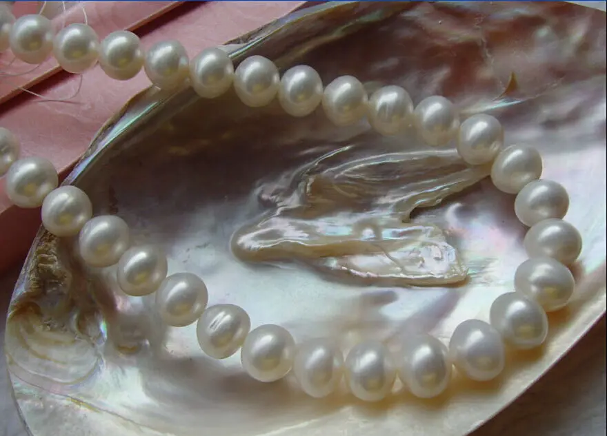 

HOT HUGE 12-13MM WHITE JAPANESE AKOYA PEARL NECKLACE 18'' 14K GOLD CLASP