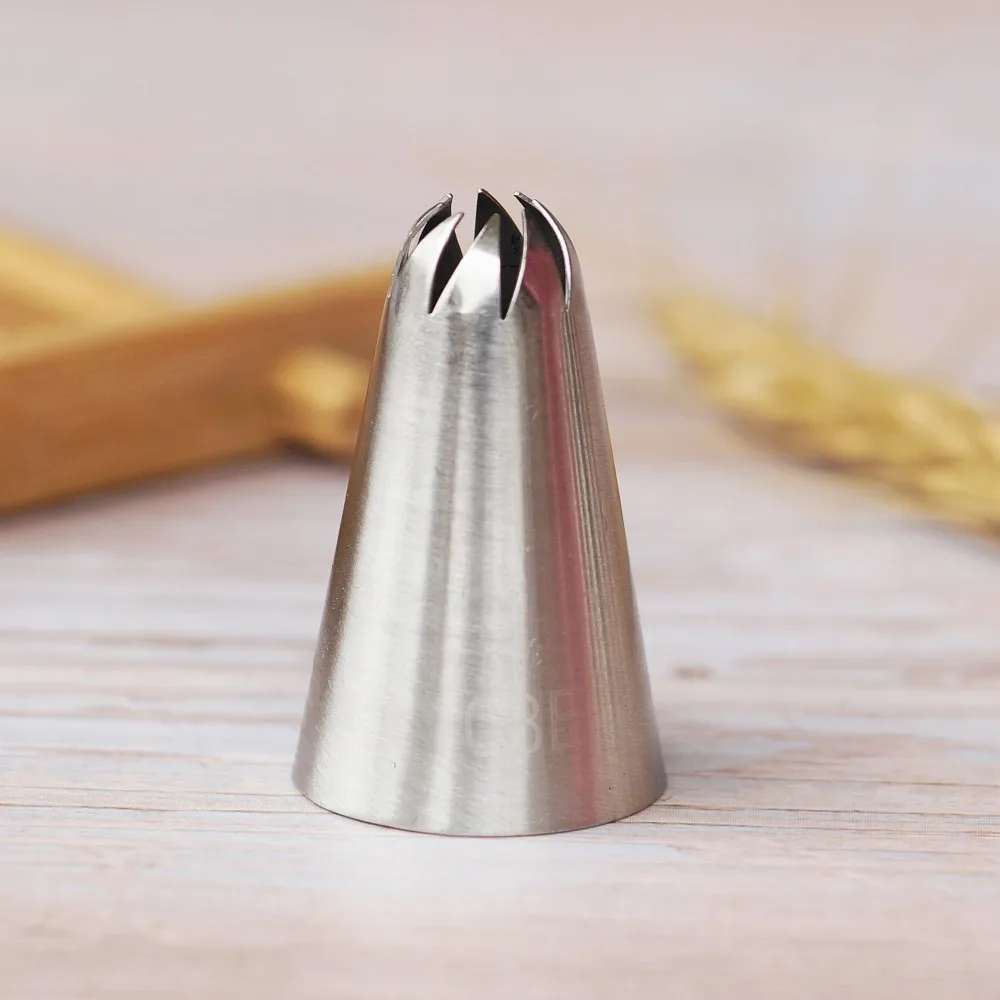 

#108E Cake Piping Nozzle Cream Decor Icing Tip Creat Flower Rose Nozzles Cake Fondant Baking Tool Cupcake Decor
