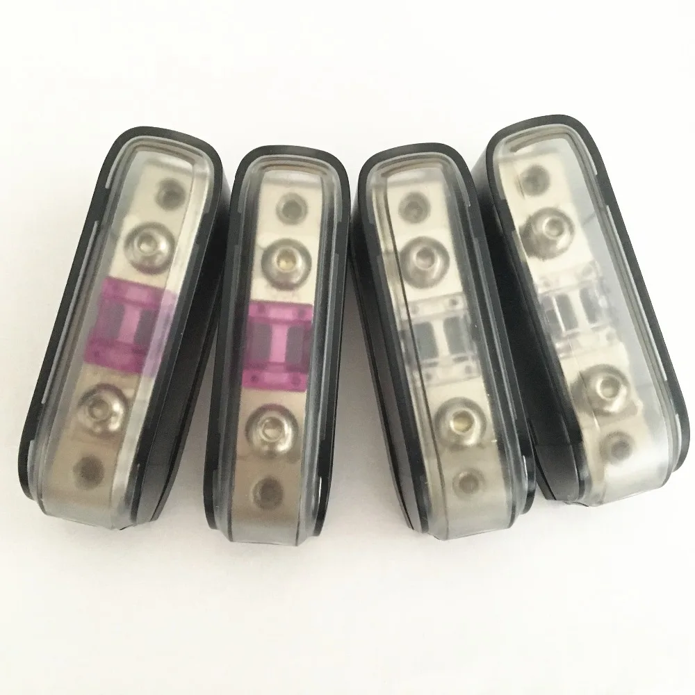 4 ⑤ упак. матовая крышка 4AWG 8AWG 10AWG кабель в Out MINI ANL держатель предохранителя с