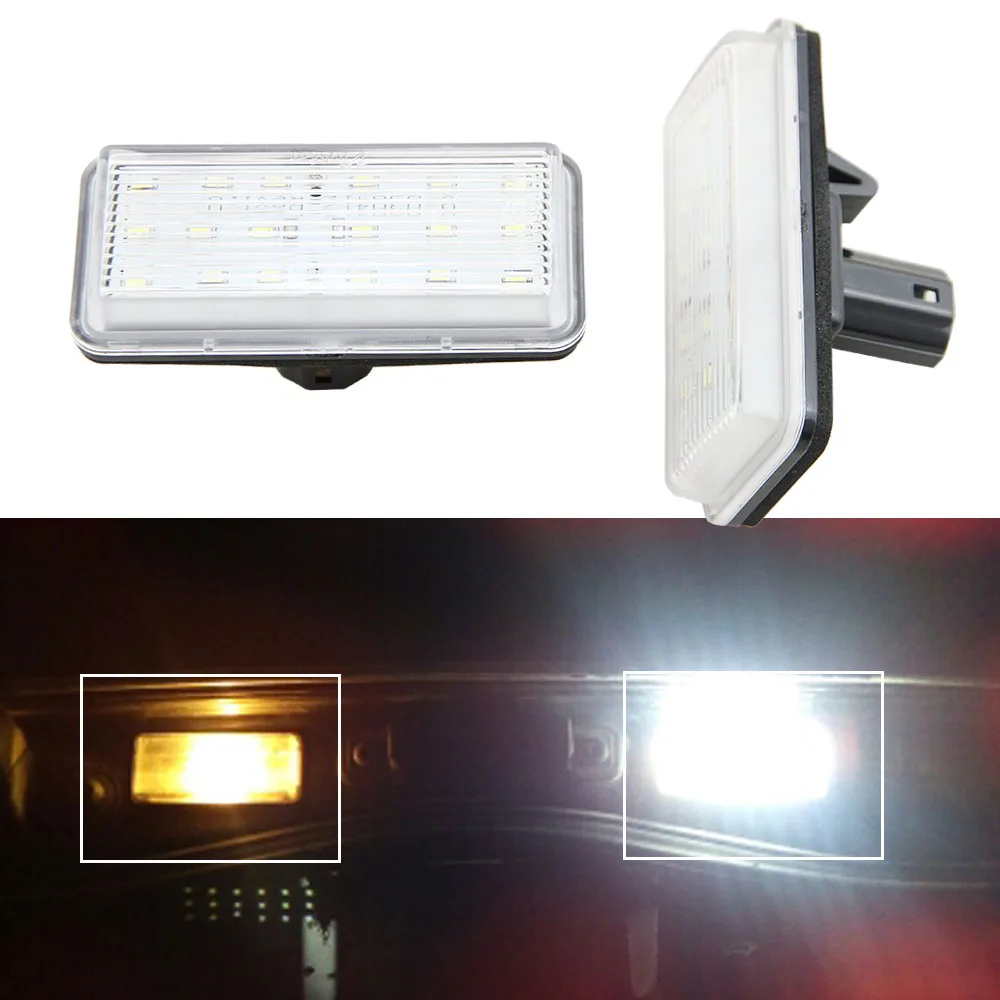 Для Toyota Land Cruiser 100 120 200 Prado Reiz 4D для Lexus LX470 LX570 без ошибок светодиодный Белый заднего