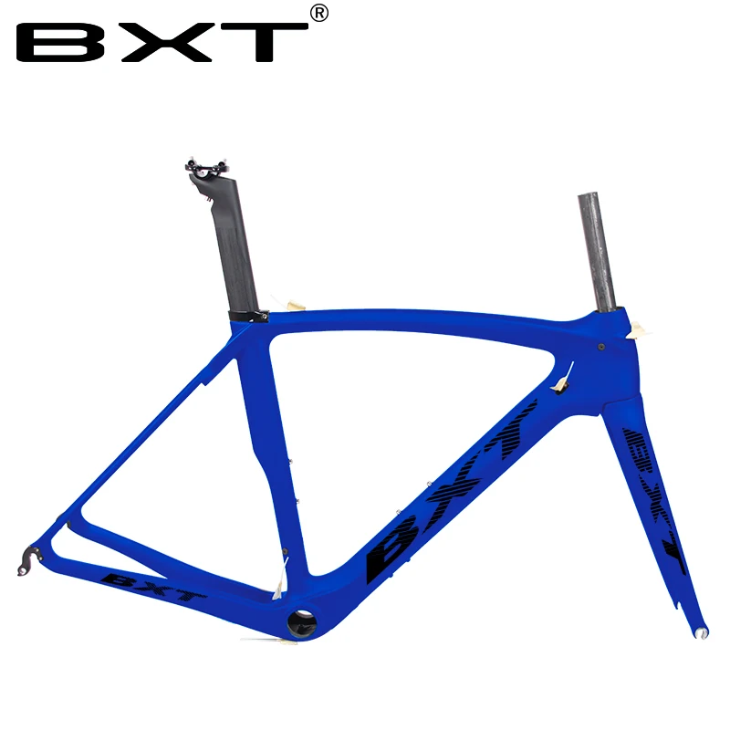Cheap 2019 BXT brand T800 carbon road bicycle frame V brake carbon Road cycling frame bike frame+ fork + seat tube + seat tube clamp 3 Cheap 2019 BXT brand T800 carbon road bicycle frame V brake carbon Road cycling frame bike frame+ fork + seat tube + seat tube clamp 3