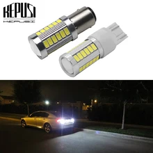 Buy 1156 BA15S 1157 BAY15D T20 7440 7443 T25 3157 LED Car light 33smd 5630 Auto Brake Light Rear Backup lamp Turn Signal Bulb White Free Shipping