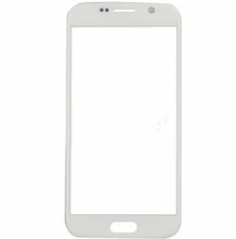 Front Outer Glass Lens Cover Replacement Repair Parts For Samsung Galaxy S6 G9200 White/Black/Blue/Gold