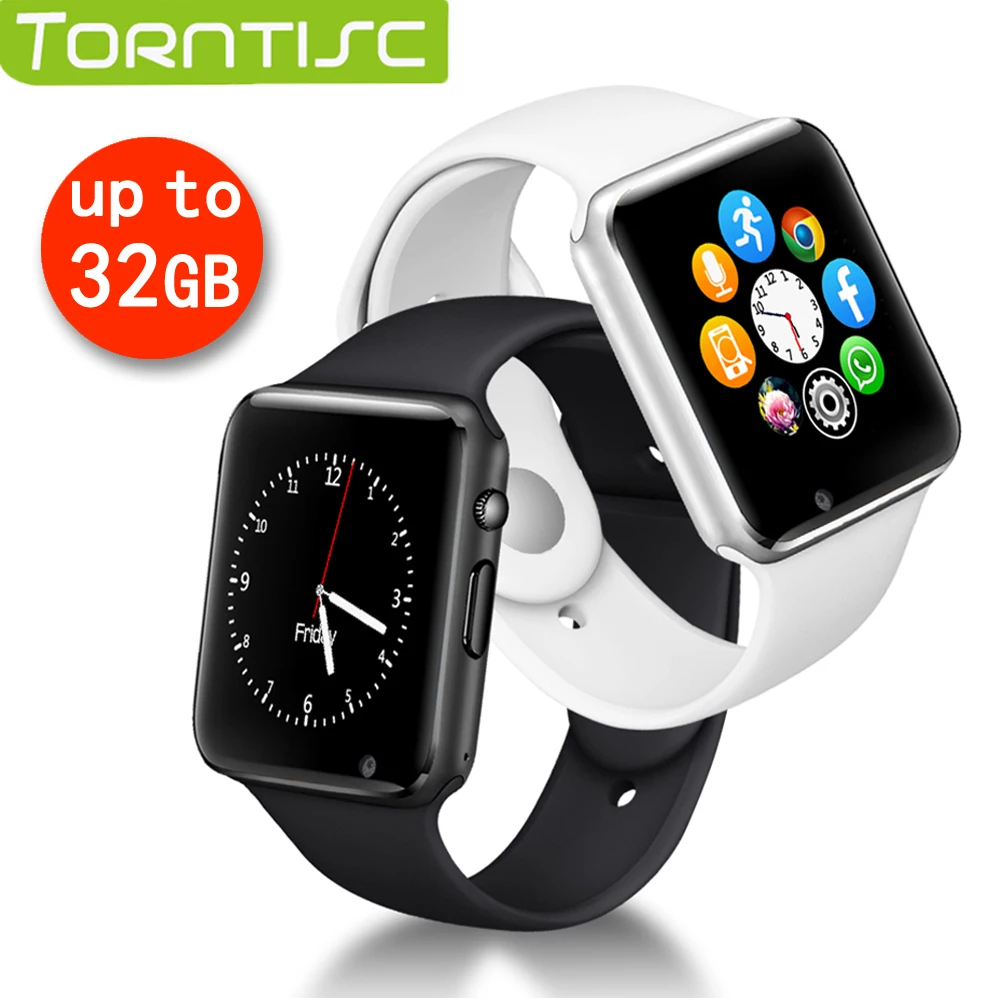 Torntisc A1 1 54 дюймов Смарт-часы для Android IOS телефон Поддержка TF карты до 32 ГБ 2G Sim 0.3MP