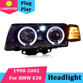 

Lampever Styling for Audi A6 LED Headlight 1997-2004 Headlights Bi Xenon Head Lamp LED DRL Car Front Lights