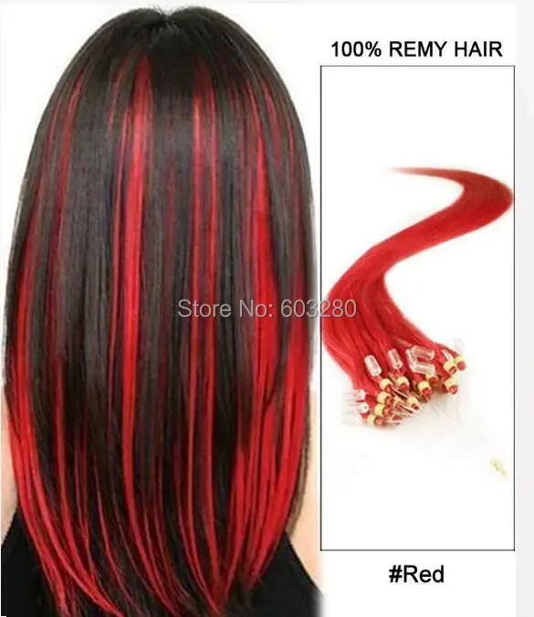 50pieces 0 5g 18inch 20inch 22inch Micro Loop Hair Extensions