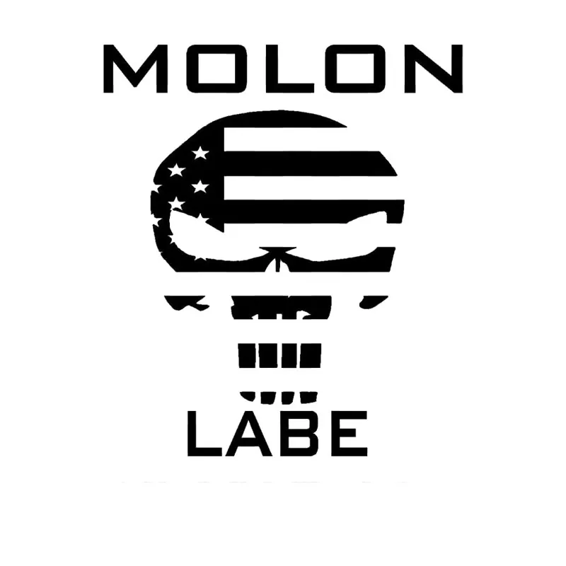 

11.4CM*13CM Vinyl Decal Car Sticker Punisher American Flag America Operator Soldier Car Stylings Decoration Black Sliver C8-1006